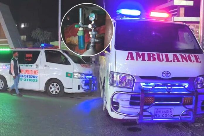 অ্যাম্বুলেন্স চক্র আটকে হাসপাতালে রোগীর মৃত্যু