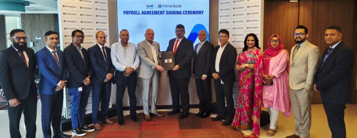 Prime Bank Signs Payroll Banking Agreement with Agni Systems