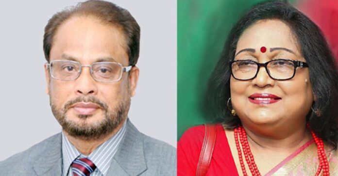 জিএম কাদের ও তার স্ত্রী