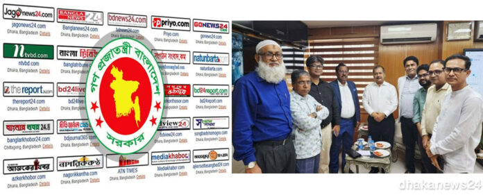 সচিবালয়ে তথ্য ও সম্প্রচারমন্ত্রী জহির উদ্দীন স্বপন