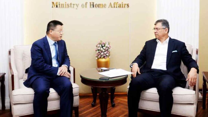 chines embasader meet